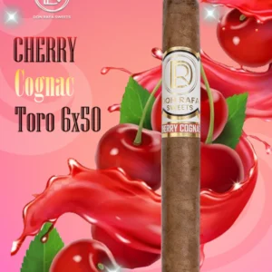 Indulge in the rich and smooth taste of our Cherry Cognac. With its bold cherry cognac flavor, this cigar is perfect for those looking for a luxurious smoking experience. Savor every puff and treat yourself to a truly decadent moment.