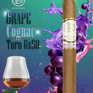 Experience the decadent taste of Grape Cognac, bold flavors in every puff. Let the smooth blend of grapes and cognac awaken your senses and elevate your smoking experience.