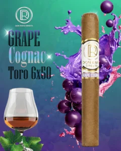 Experience the decadent taste of Grape Cognac, bold flavors in every puff. Let the smooth blend of grapes and cognac awaken your senses and elevate your smoking experience.  