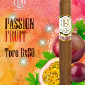 Get a taste of paradise with our Passion Fruit flavored cigar. Let the exotic flavors transport you to a tropical paradise, where every puff is a burst of passion. Light one up and let your worries fade away.